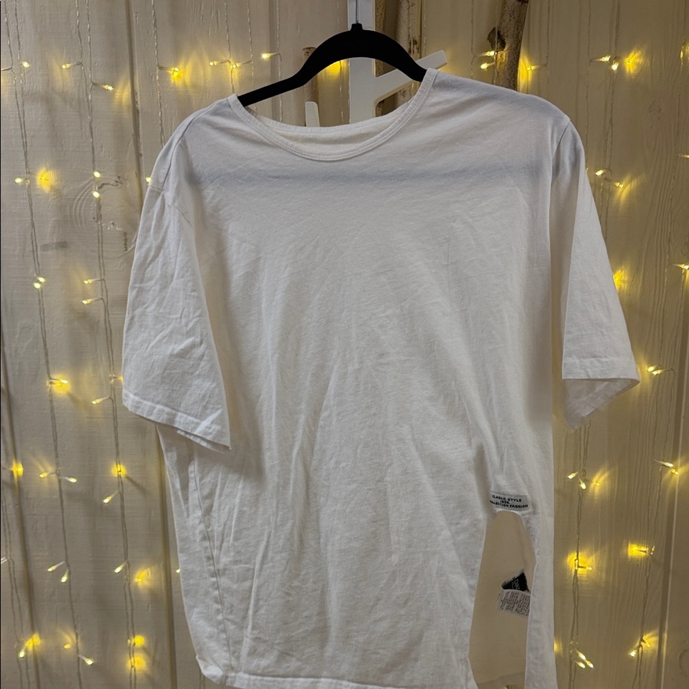 Essential White Men's Tee